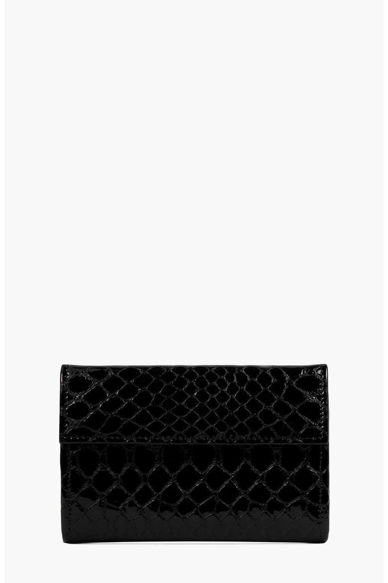 Gallop 202 Patent Leather Wallet, Alternate, color, Black