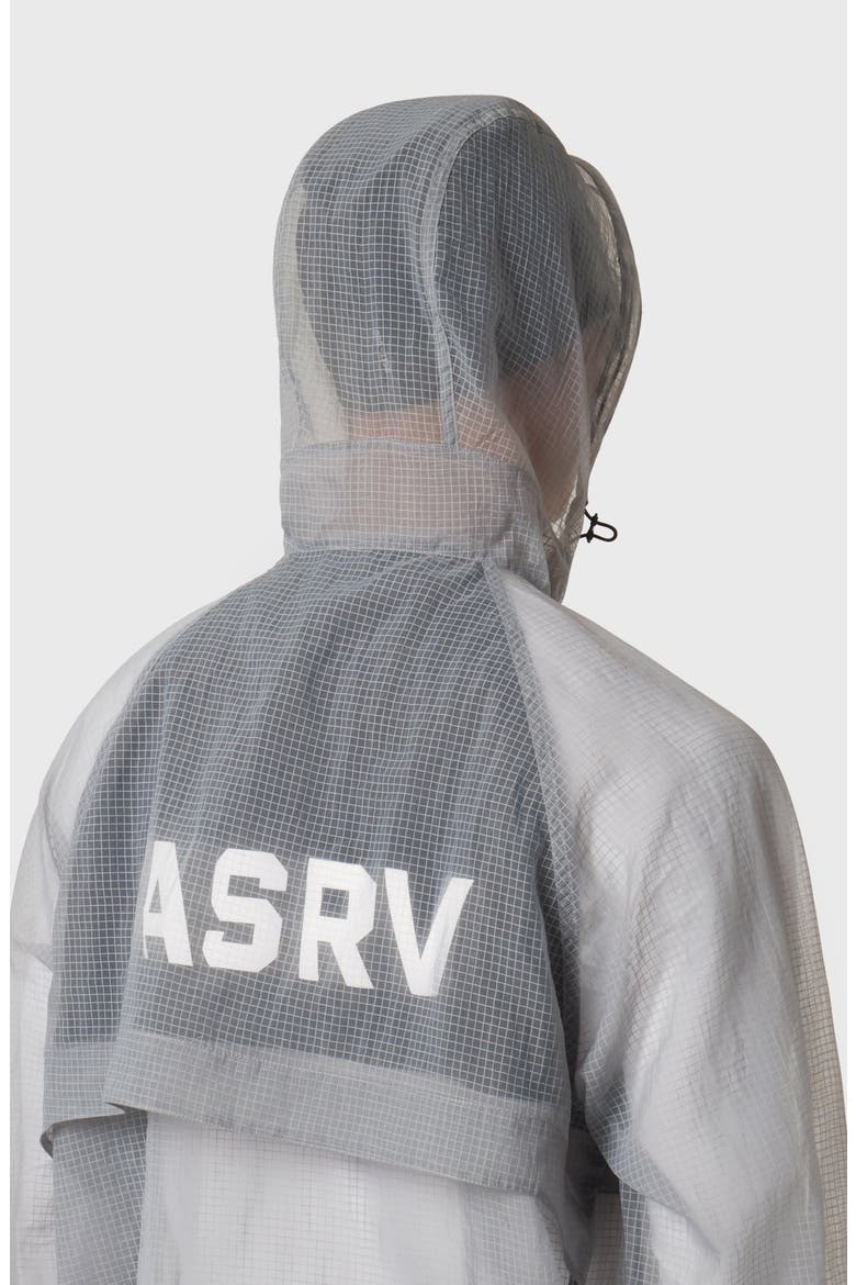 Weather-Ready Transparent Ripstop Shell Jacket, Alternate, color, Slate Grey
