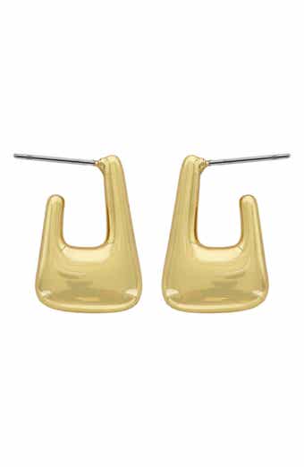 Rectangle Hoop Earrings
