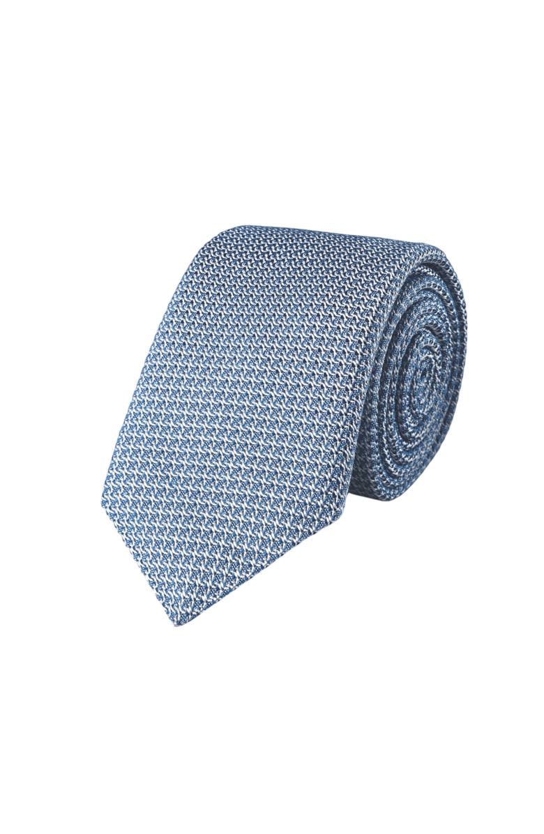 Charles Tyrwhitt Grenadine Italian Tie, Main, color, Light Blue