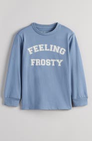 Tucker + Tate Kids' Long Sleeve Cotton Blend Graphic T-Shirt