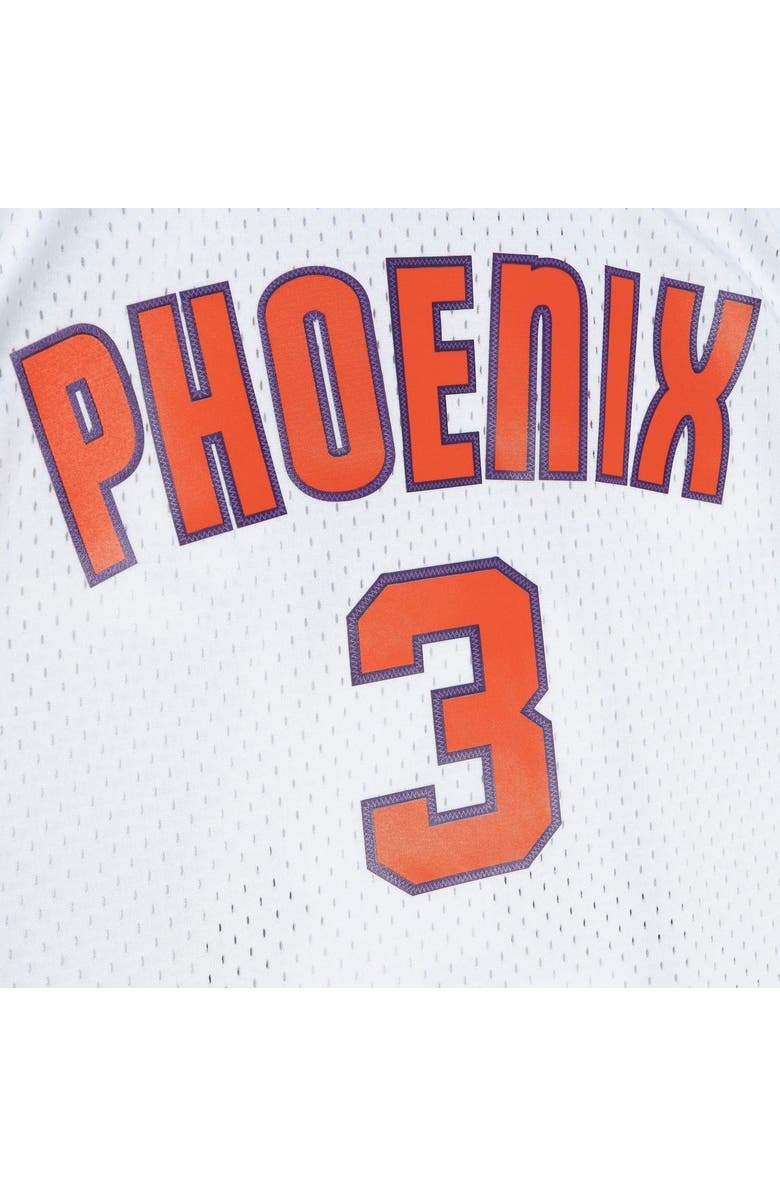 Mitchell & Ness Men's Mitchell & Ness Stephon Marbury White Phoenix Suns 2001/02 Hardwood Classics Swingman Jersey, Alternate, color, 