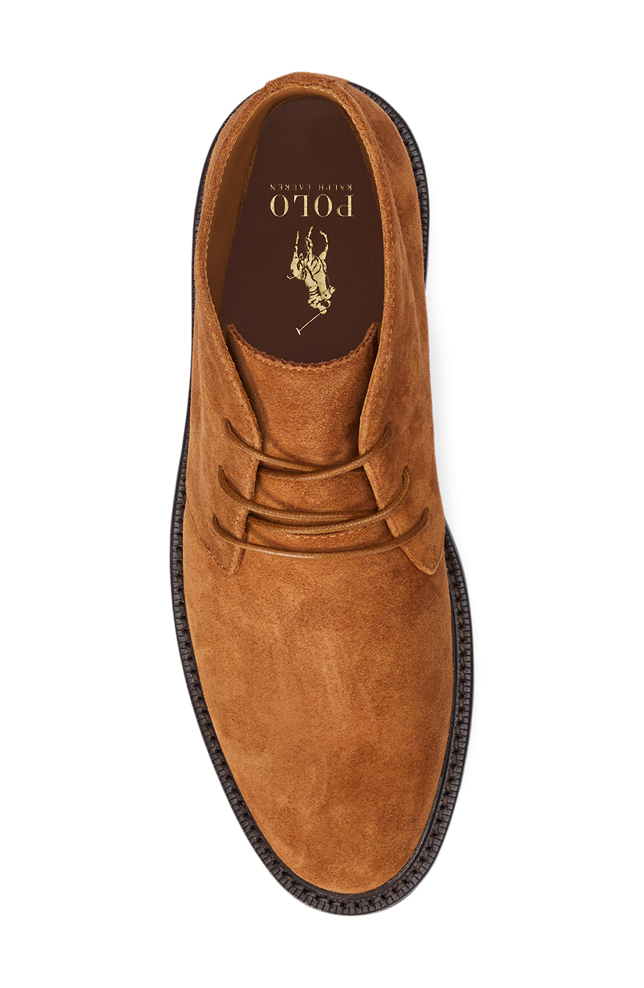 Polo Ralph Lauren Asher Chukka, Alternate, color, Teak