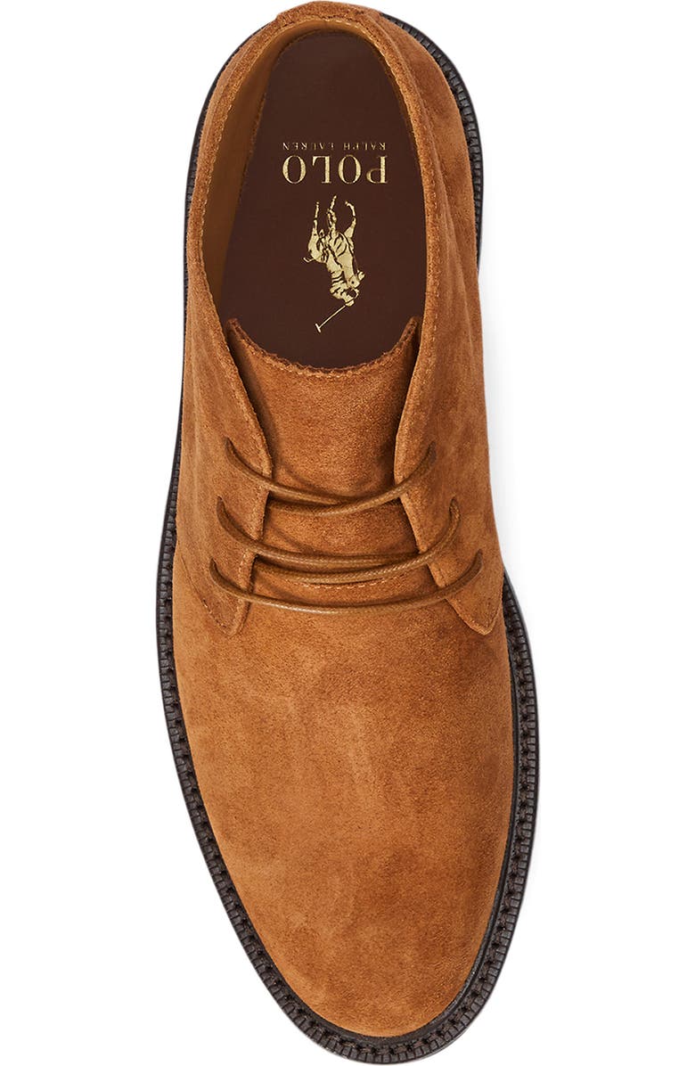 Polo Ralph Lauren Asher Chukka, Alternate, color, Teak