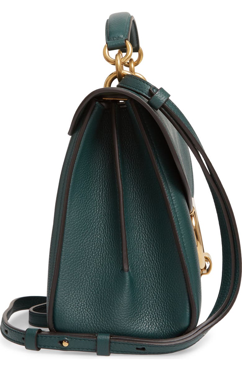 FERRAGAMO Salvatore Ferragamo Small Margot Leather Top Handle Bag, Alternate, color,