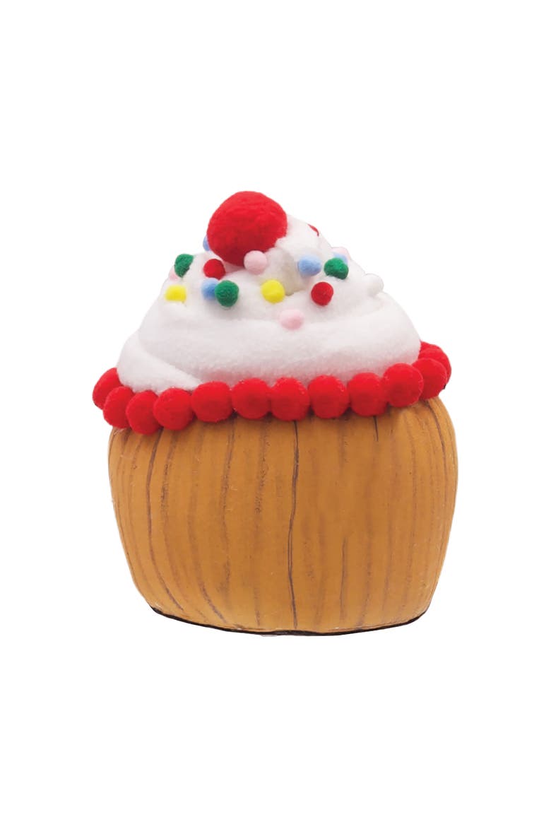 Clarissa Cupcake Joe Spencer Gathered Traditions Figurine 6.5", Alternate, color, Red