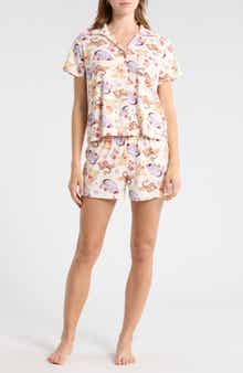 Winnie the Pooh Notch Collar Short Pajamas
