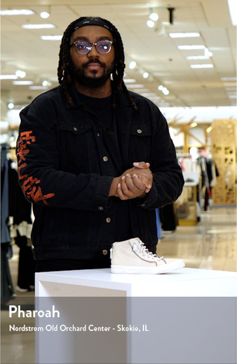 x Rebecca Minkoff Washed Canvas High Top Sneaker, sales video thumbnail