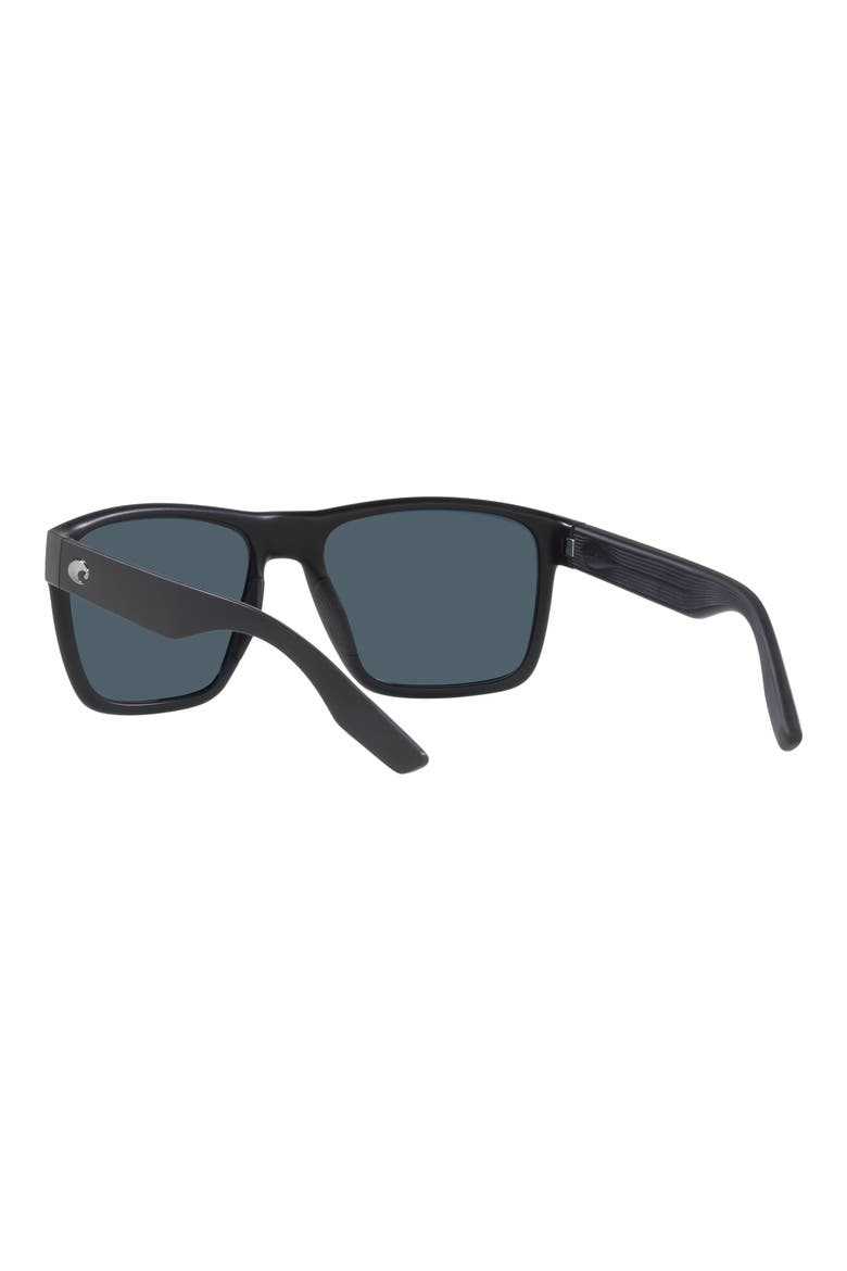 Paunch XL 59mm Square Sunglasses, Alternate, color, MATTE BLACK