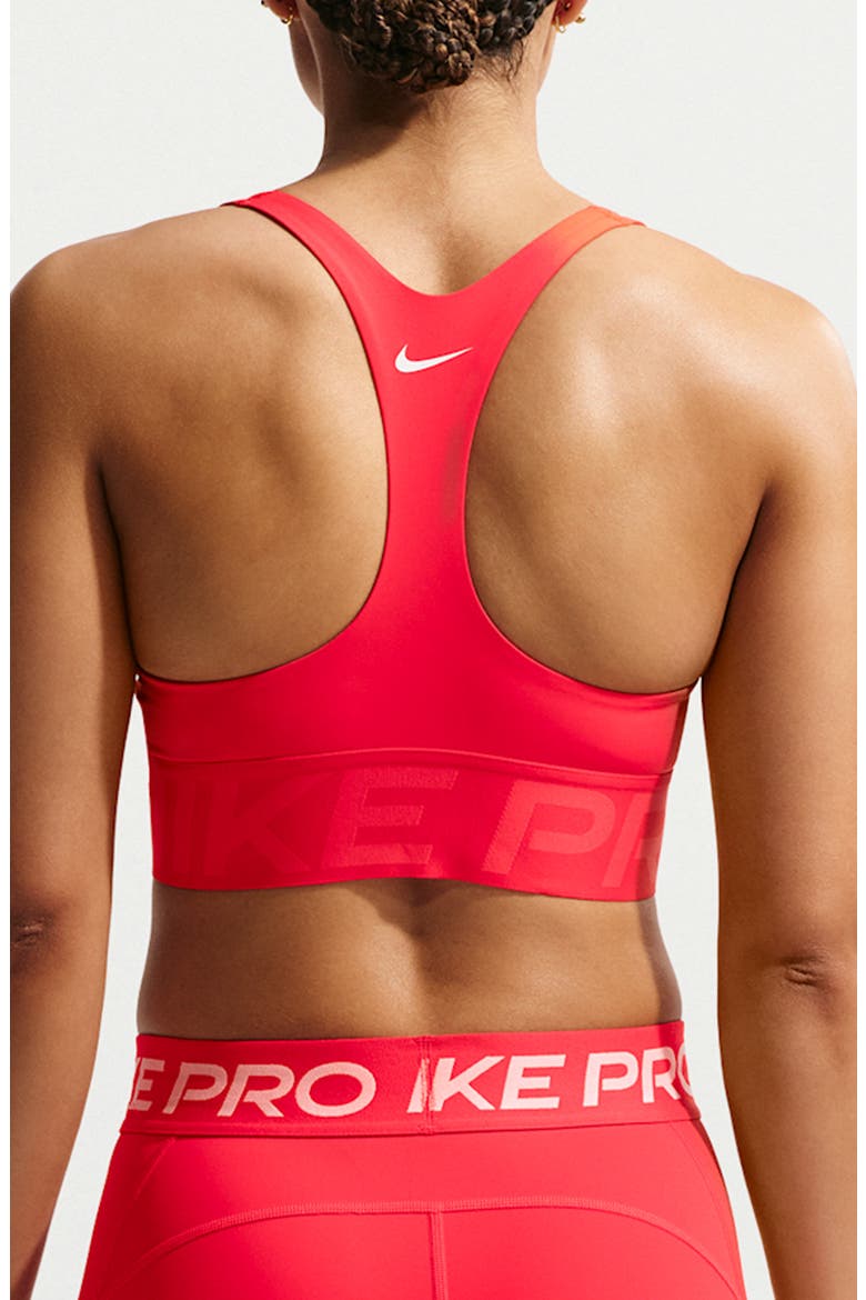 Dri-FIT Cutout Racerback Sports Bra, Alternate, color, LIGHT CRIMSON/ EMBER GLOW