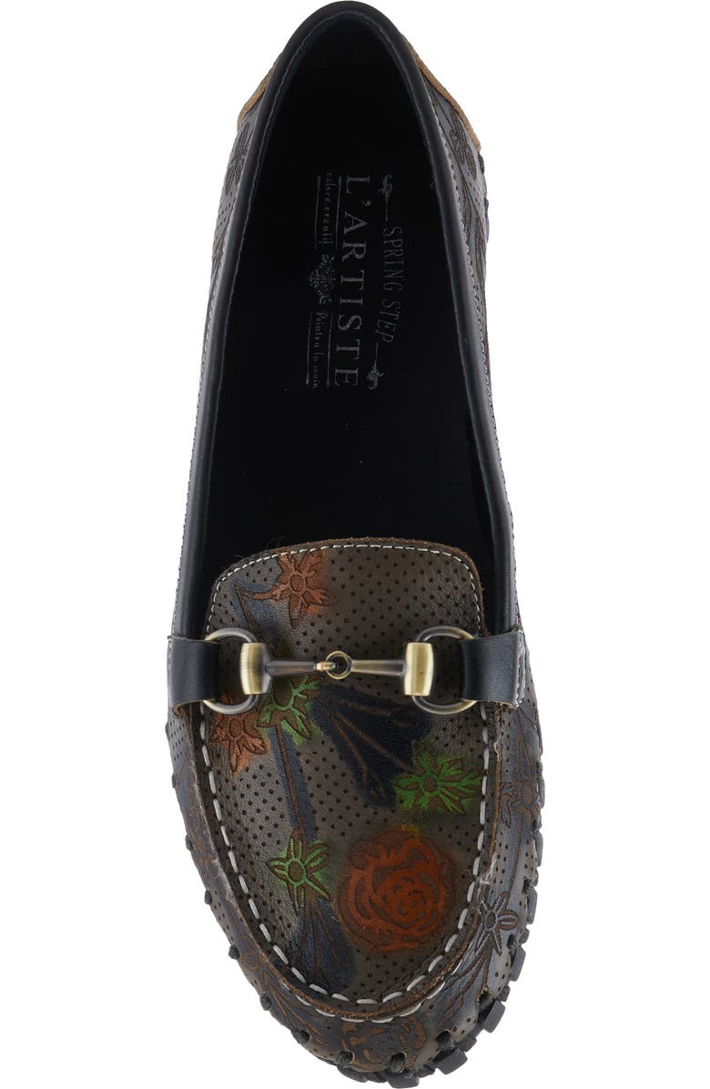 L'Artiste by Spring Step Delavigne Bit Loafer, Alternate, color, Charcoal Multi