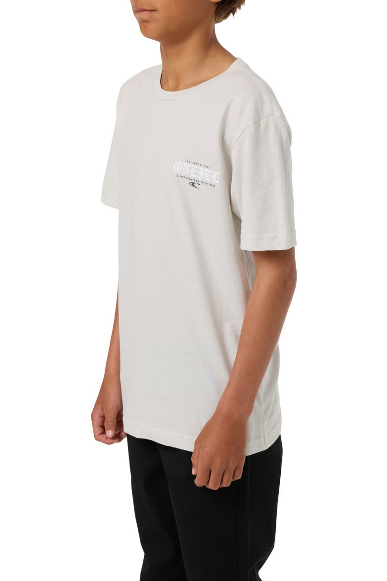Kids' Boy's Isolate Cotton T-Shirt, Alternate, color, FOG