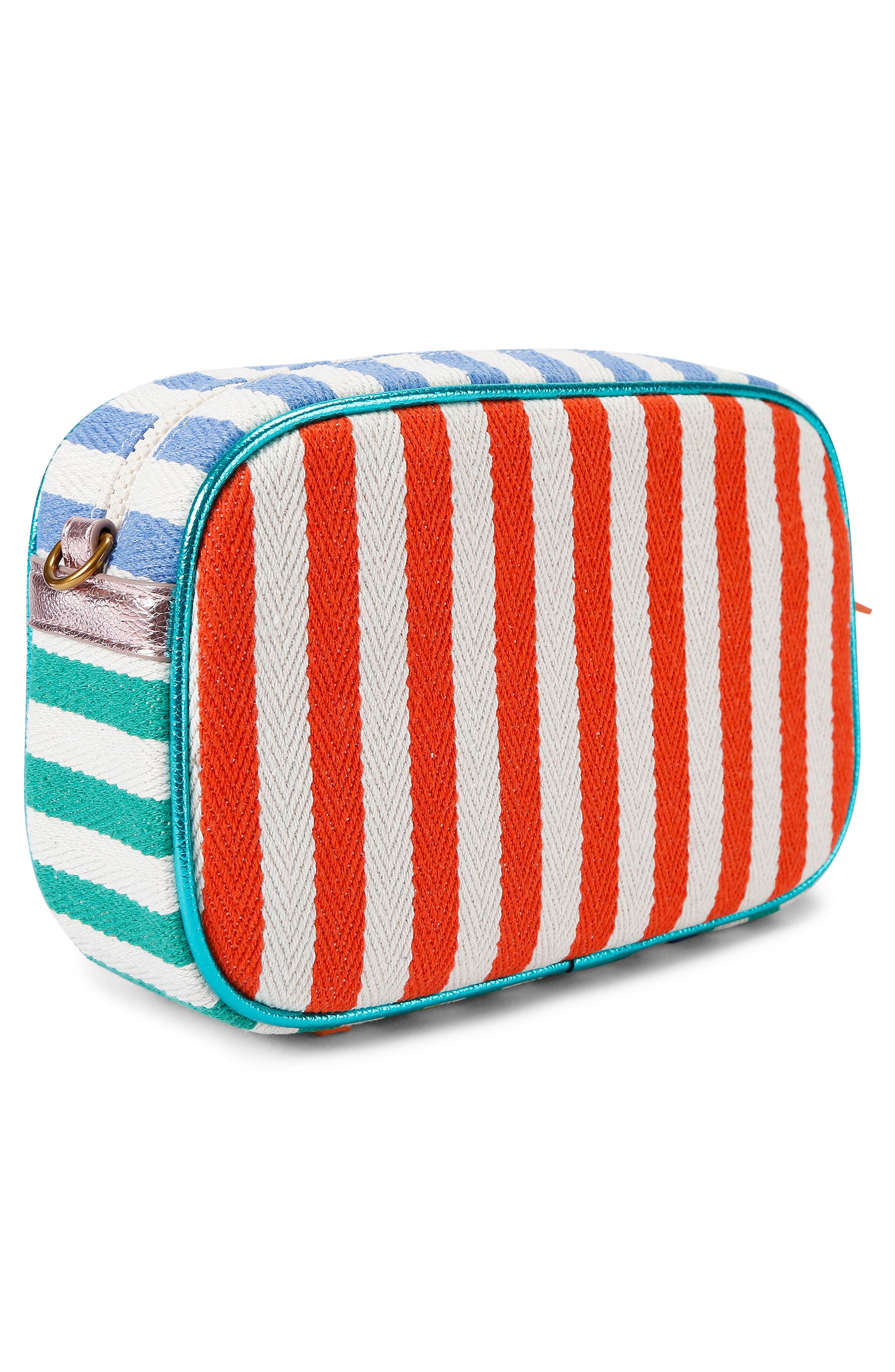 Kurt Geiger London Small Southbank Canvas Camera Crossbody Bag, Alternate, color, 