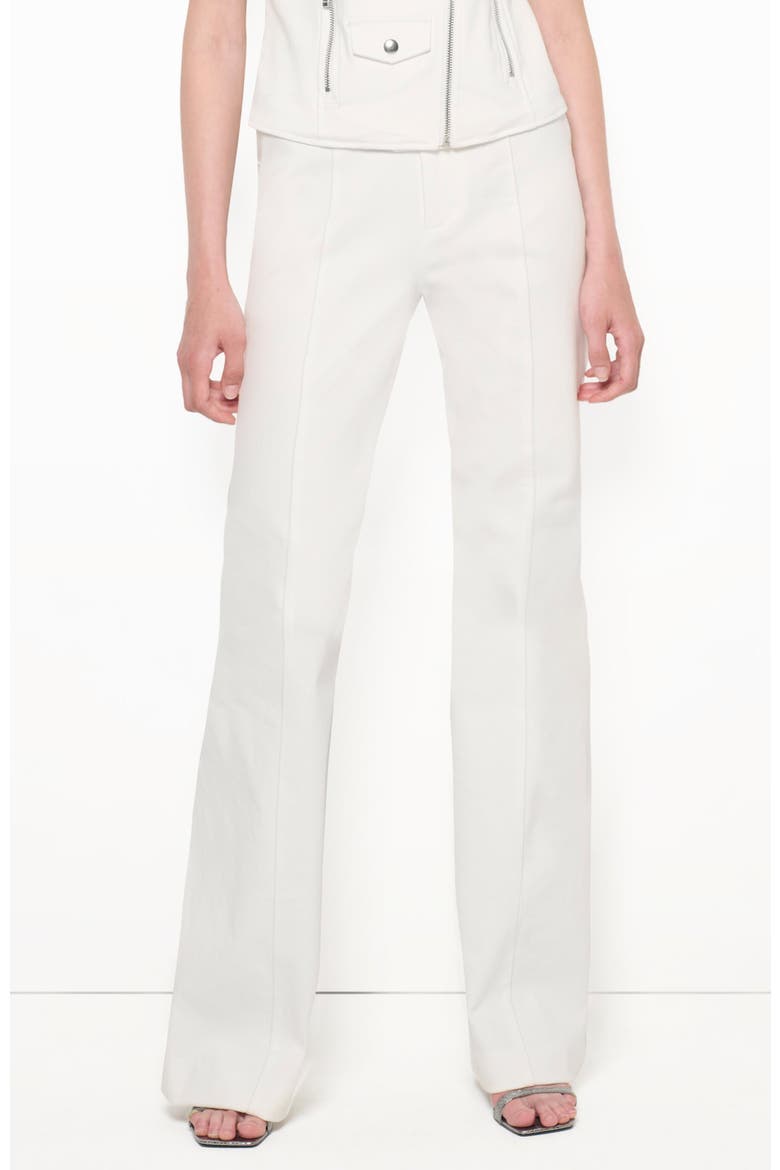 Casablanca Straight Leg Jeans, Main, color, White