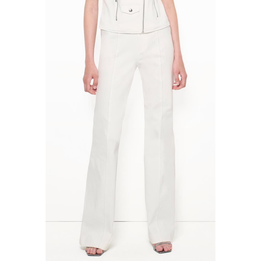 As B Y Df Casablanca Straight Leg Jeans In White