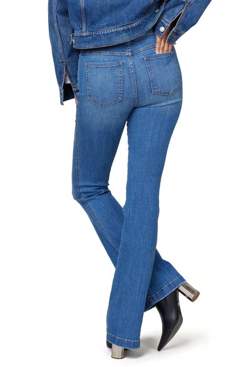 Flare Leg Pull-On Jeans, Alternate, color, VINTAGE INDIGO