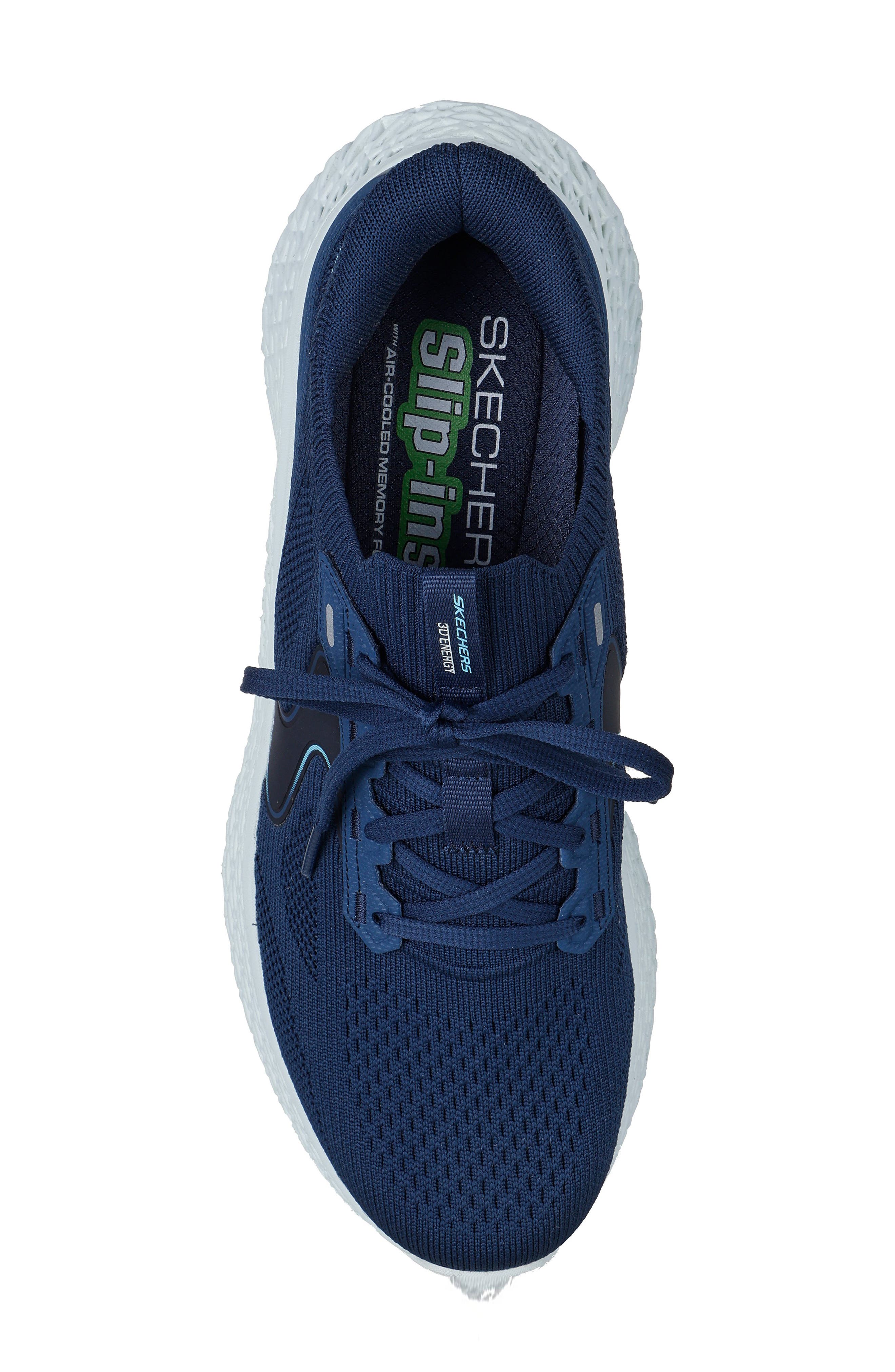 Slip-In® 3D Energy Slip-On Sneaker, Alternate, color, NAVY