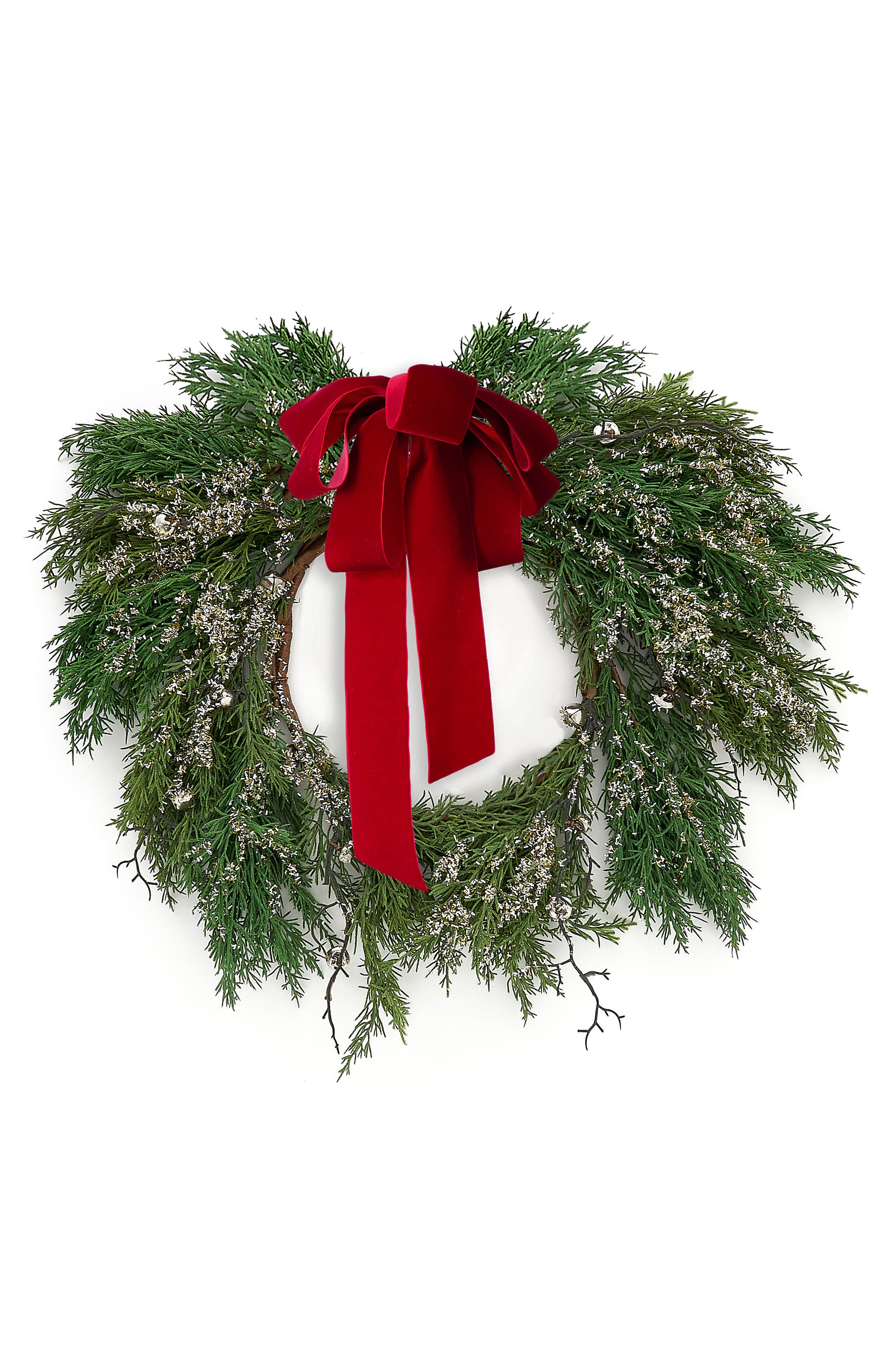 ONE HUNDRED 80 DEGREES Hemlock Christmas Wreath | Nordstromrack