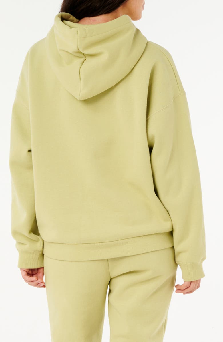 Rip Curl Varsity Logo Graphic Hoodie, Alternate, color, Sage