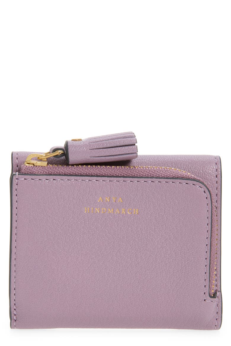 Mini Peeping Eyes Trifold Wallet, Main, color, IRIS