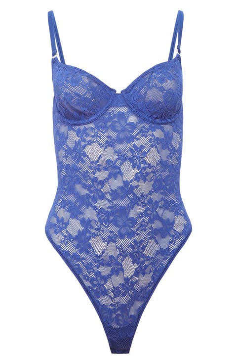 Le Stretch Lace Bodysuit