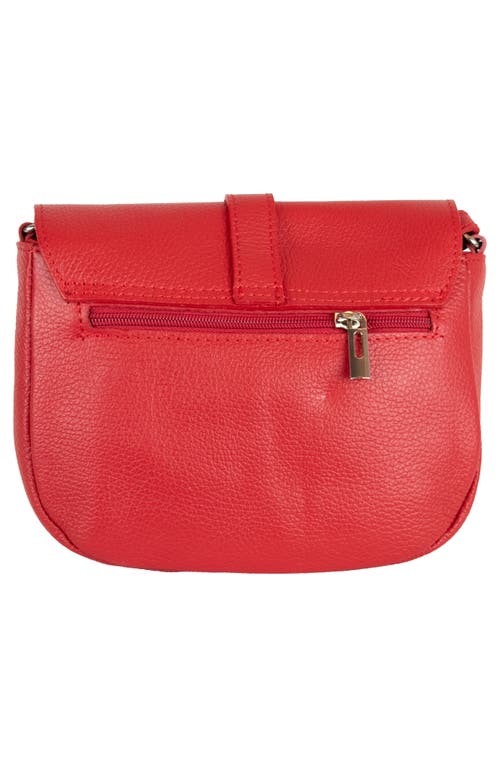 Persaman New York Daphne 18 Crossbody Bag In Red