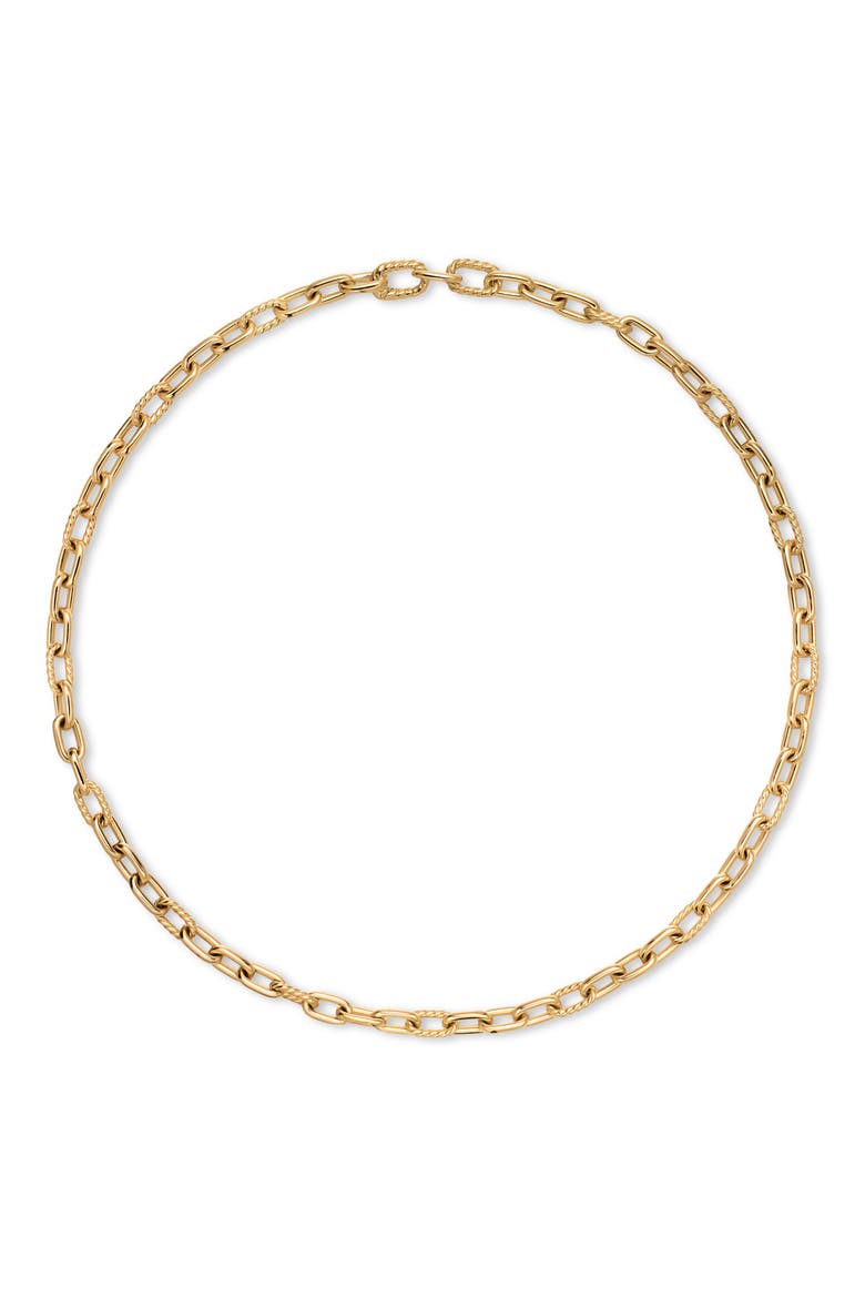 Smooth Madison Chain Necklace, Alternate, color, GOLD