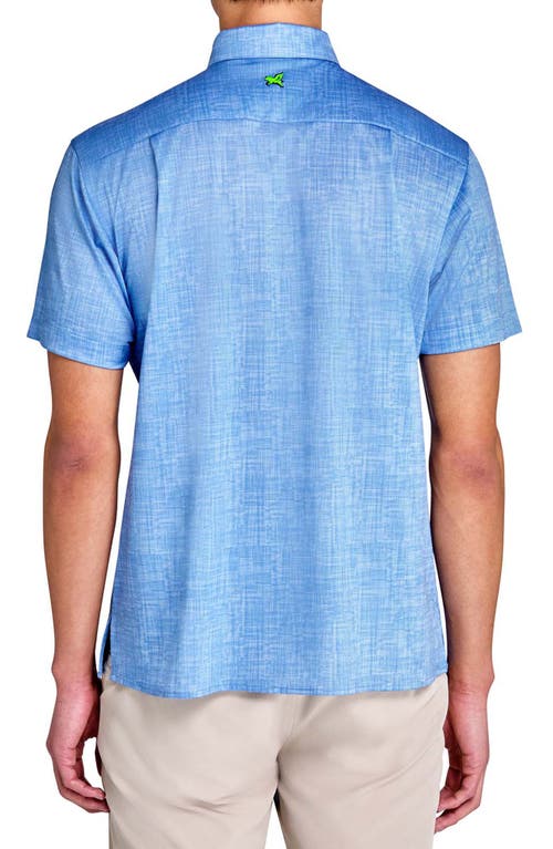 Construct Chambray Shirt Front In Lt Blue