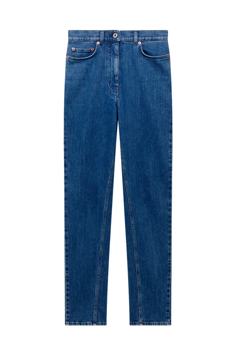Denim Cuff Pant, Alternate, color, Ecru