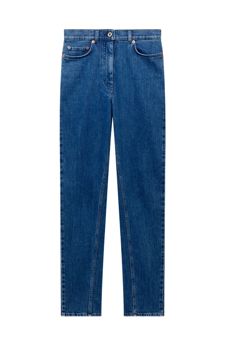 Another Tomorrow Denim Cuff Pant, Alternate, color, Ecru