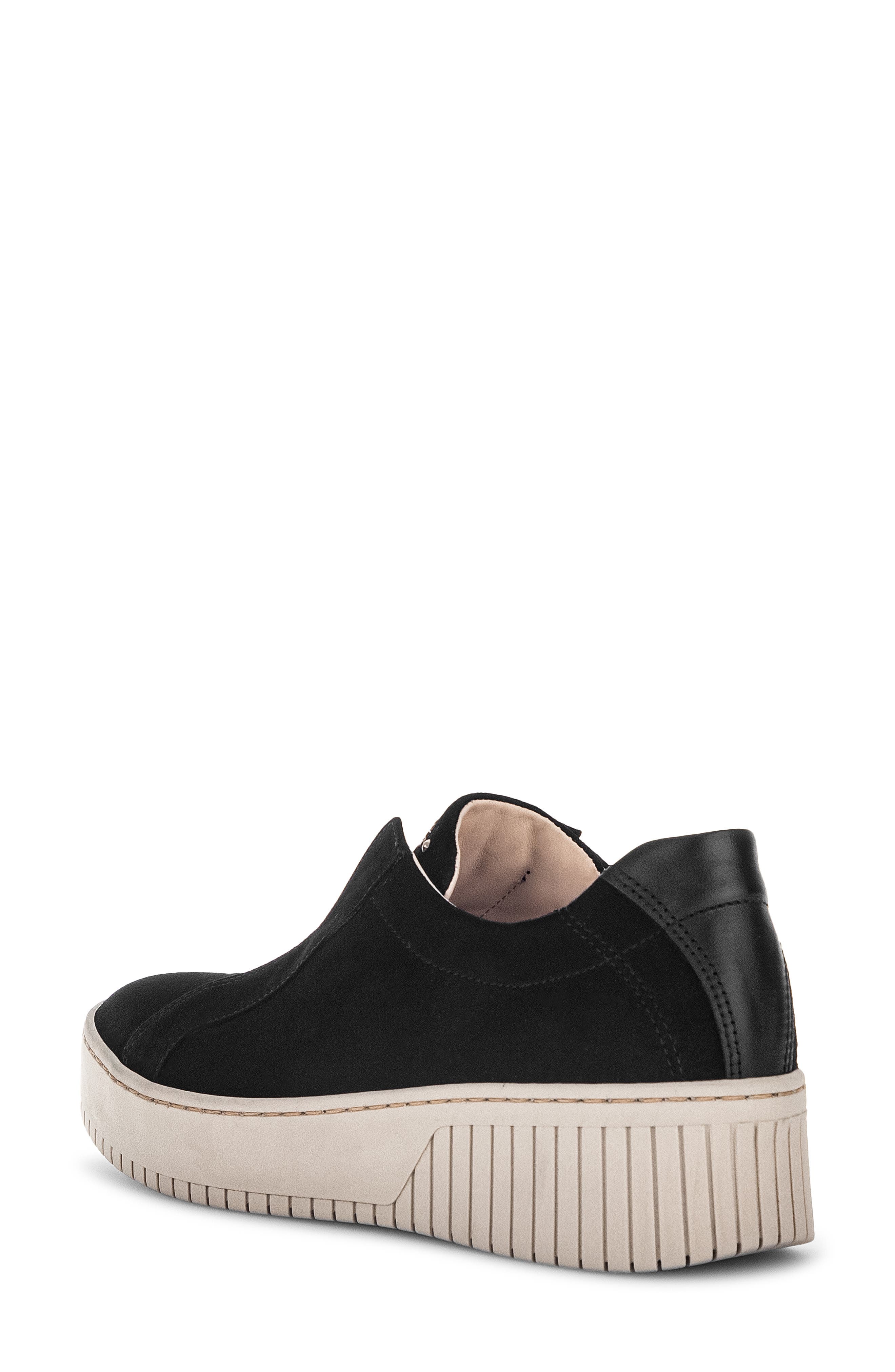 Gabor Crystal Studded Sneaker, Alternate, color, Black