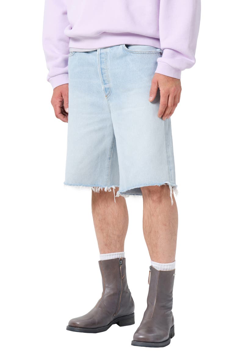Anson Cutoff Denim Shorts, Main, color, RUSE PALE IND - CUT HEM