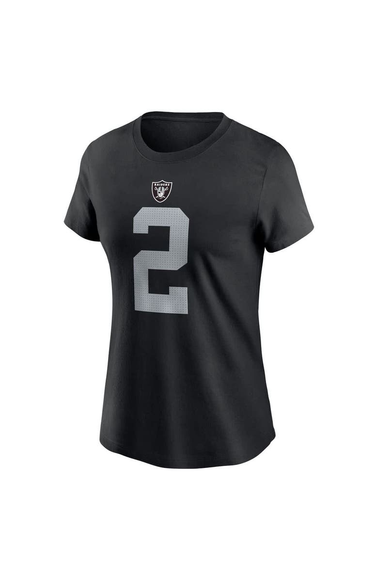 Nike Women's Nike Ashton Jeanty Black Las Vegas Raiders 2025 NFL Draft First Round Pick Name & Number T-Shirt, Alternate, color, Black