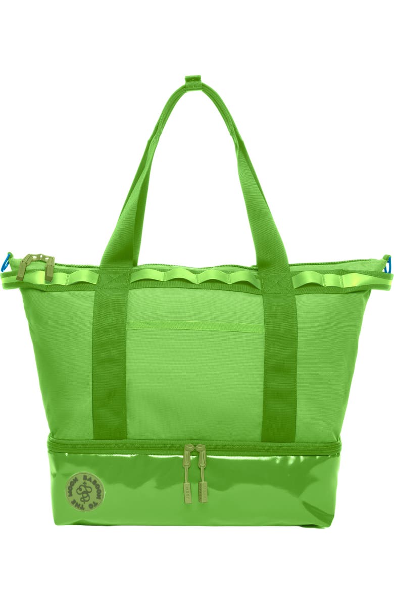 Baboon to the Moon Weekend Bag, Main, color, Lime Breeze