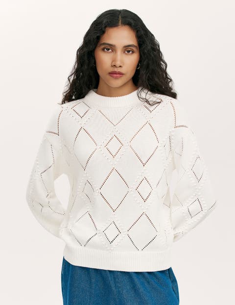 Odette Round Neck Knitted Sweater