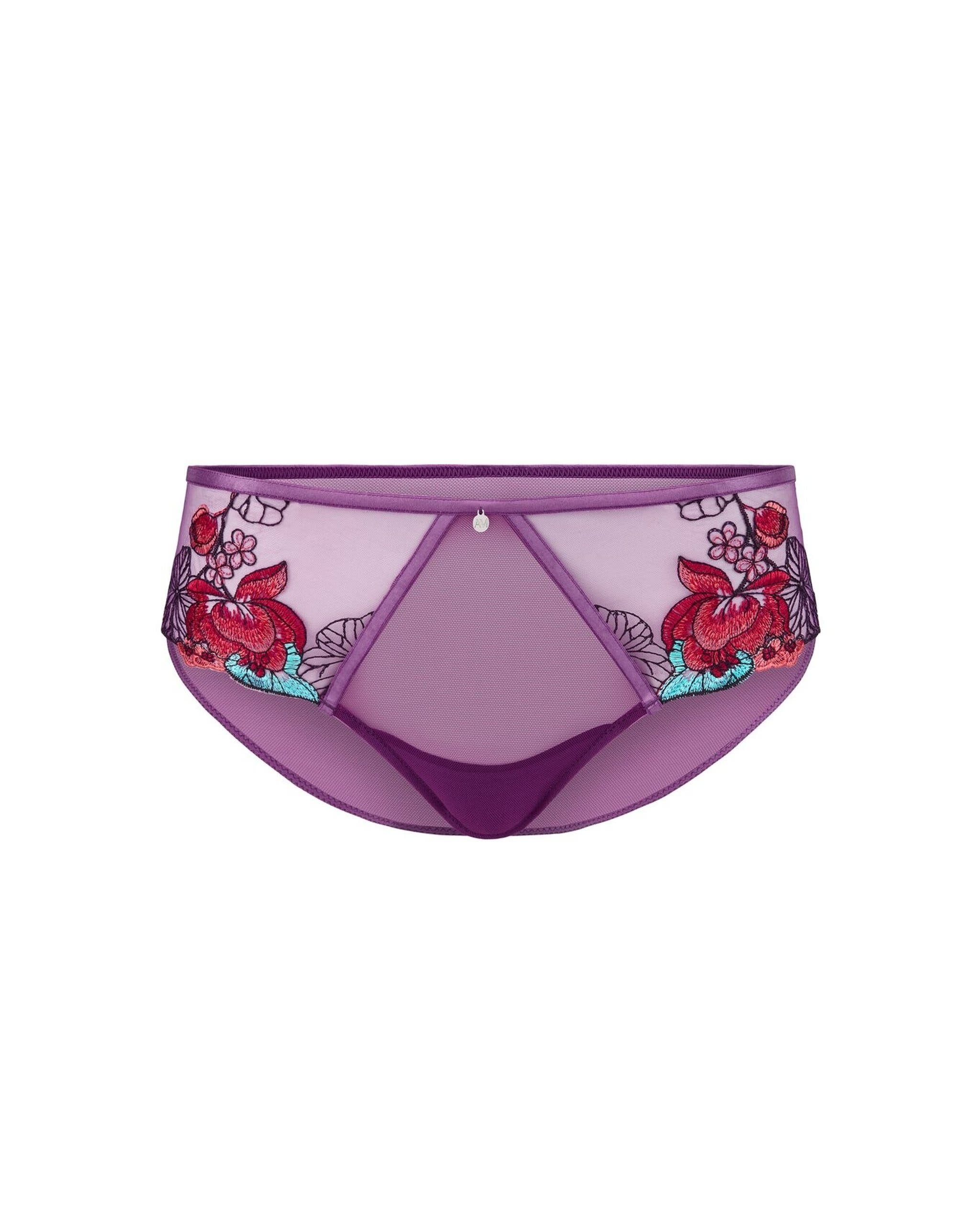 selected Floral purple