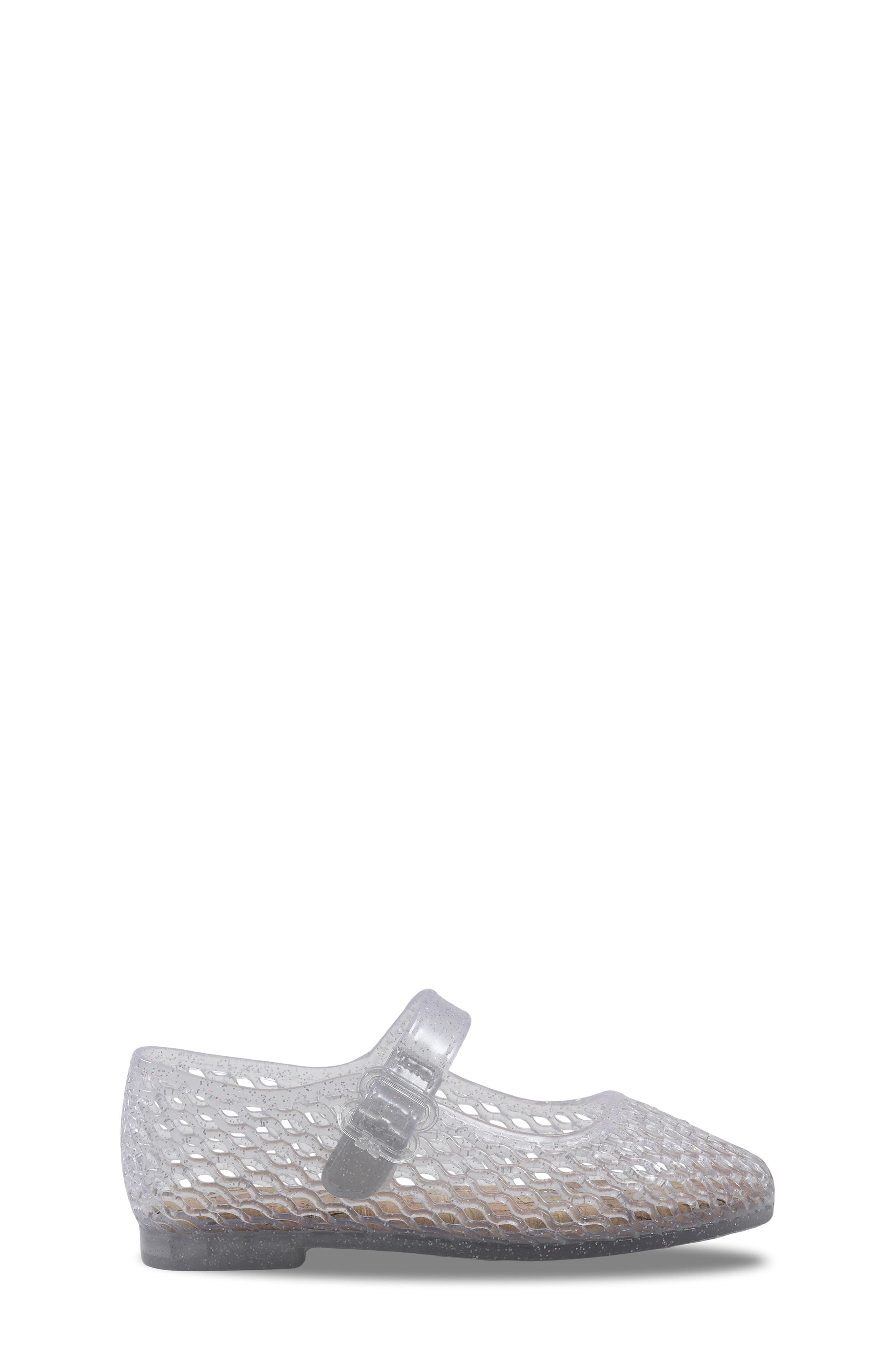 Sam Edelman Kids' Quinn Jelly Mary Jane Flat, Alternate, color, Clear