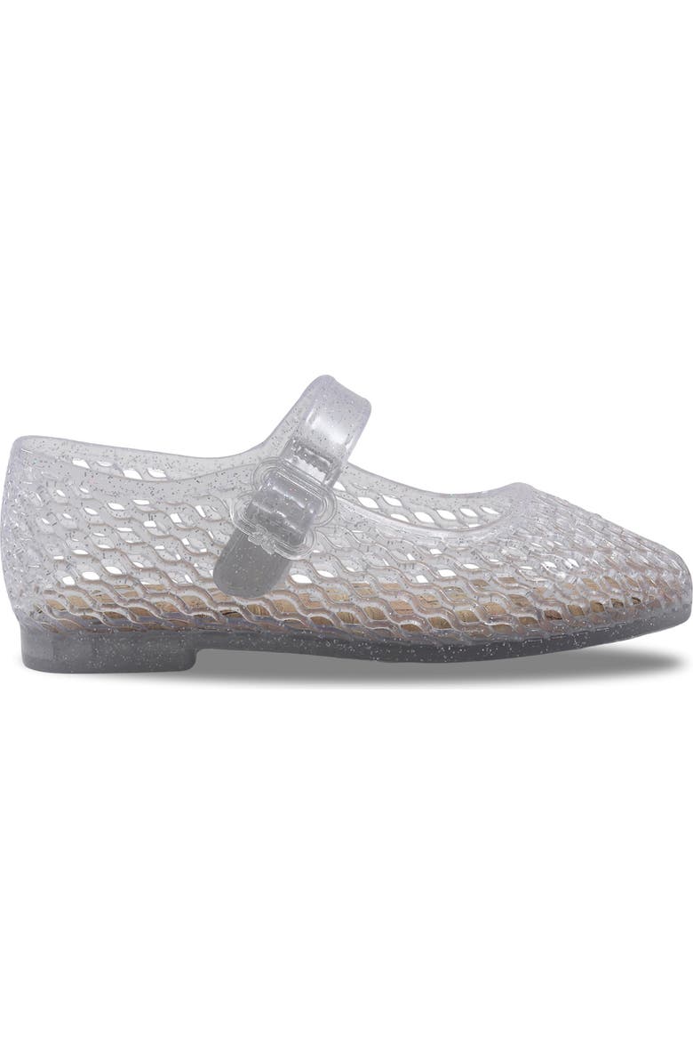 Sam Edelman Kids' Quinn Jelly Mary Jane Flat, Alternate, color, Clear