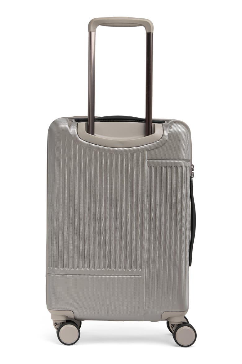 Tyler 21" Polycarbonate Spinner, Alternate, color, SILVER GREY