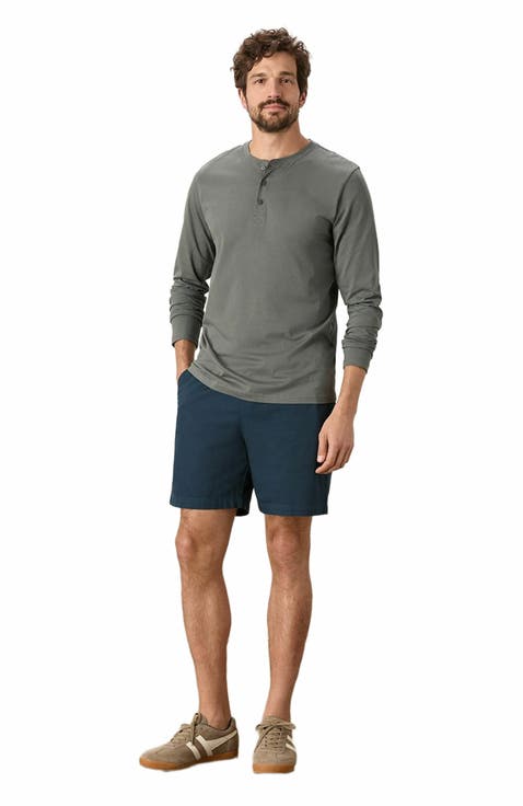 Organic Cotton Daily Twill Midweight Short - 9" Inseam
