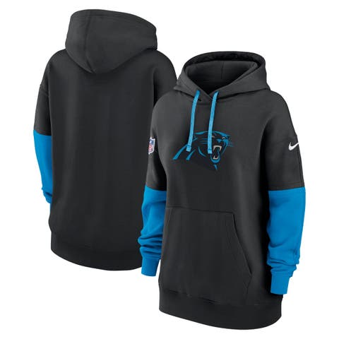 Women's Nike Black Carolina Panthers Sideline Essential Hoodie
