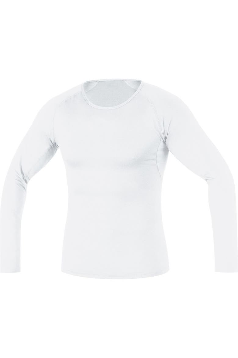 Base Layer Thermo Long Sleeve Shirt - Men's, Main, color, White