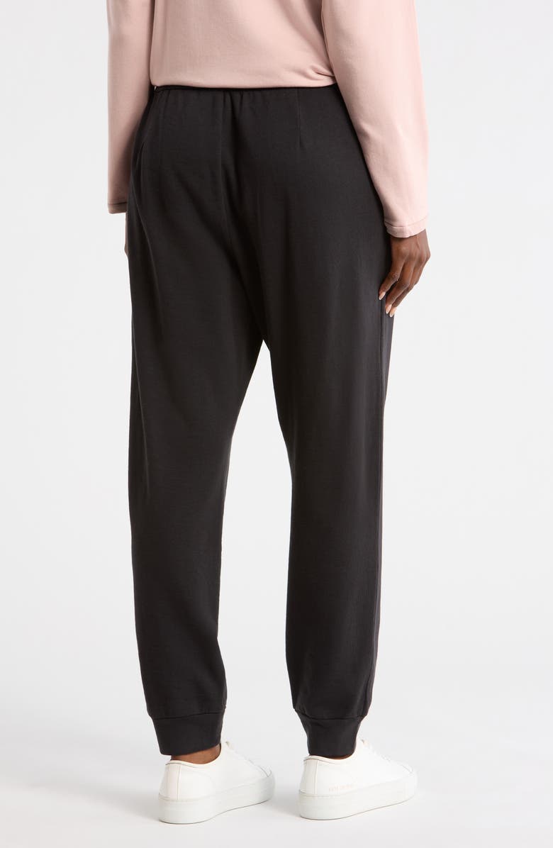 Eileen Fisher Ankle Joggers, Alternate, color, Washed Black
