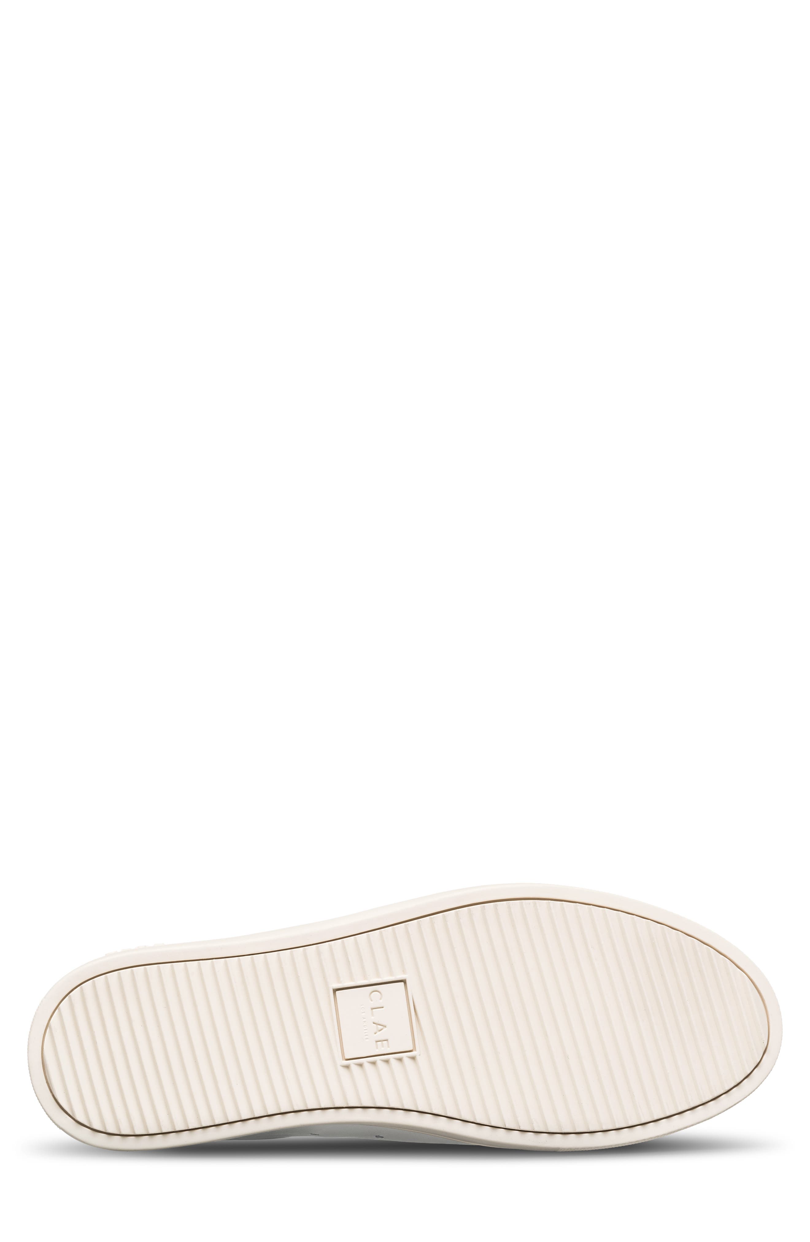 CLAE Bradley California Sneaker, Alternate, color, White/ Camelleather