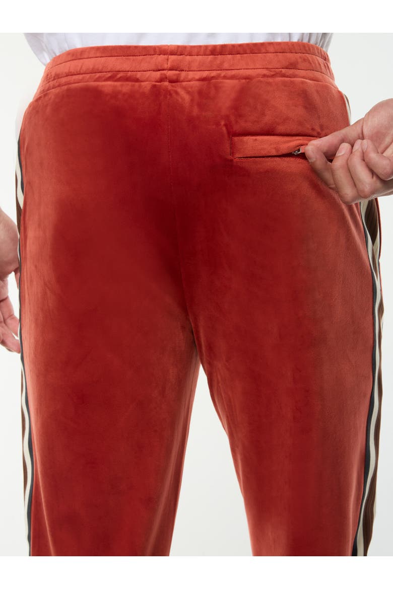 Linera Velour Track Pant, Alternate, color, BOSSA NOVA