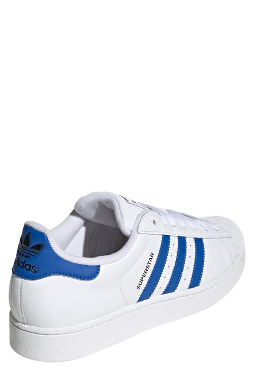Adidas Originals Adidas Gender Inclusive Superstar Ii Sneaker In White/blue/black
