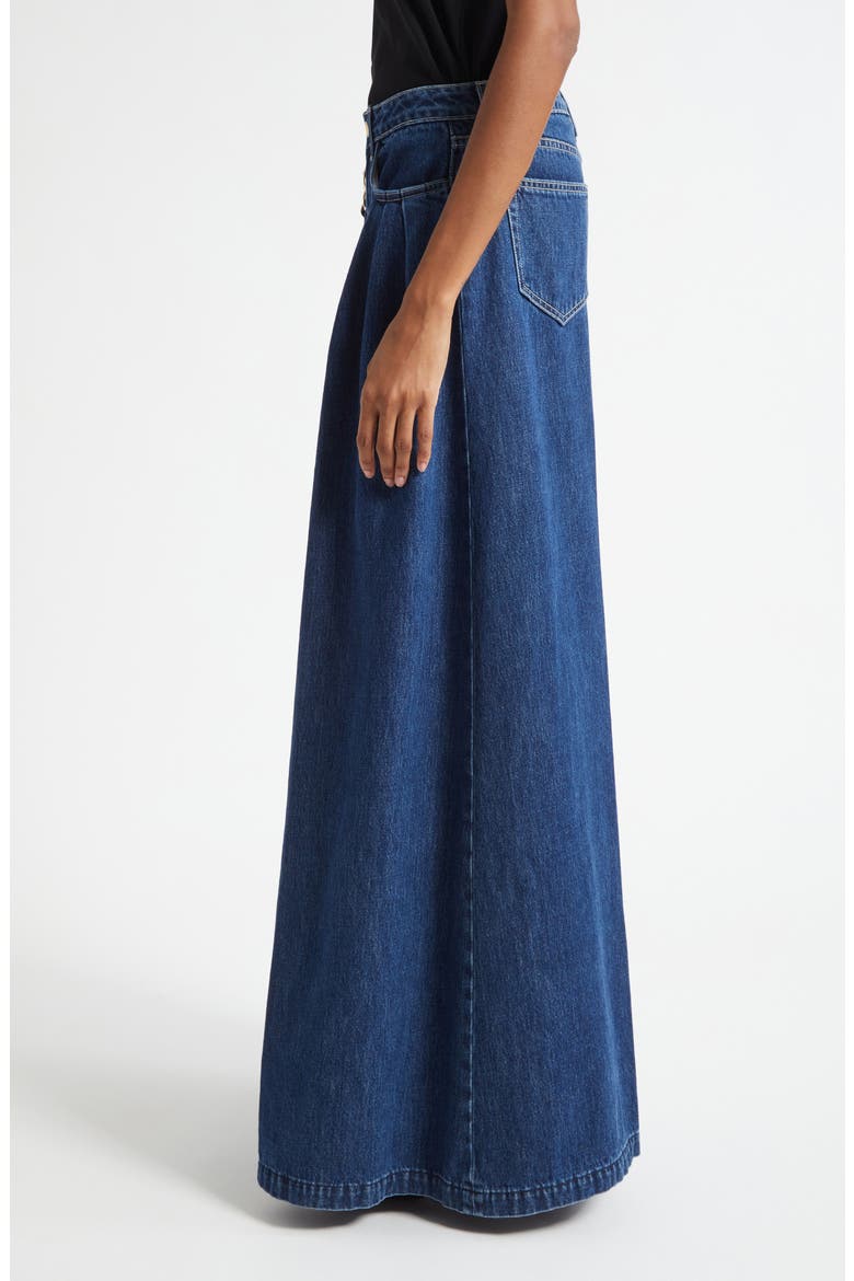 Chayse Chain Wide Leg Jeans, Alternate, color, MARSEILLE