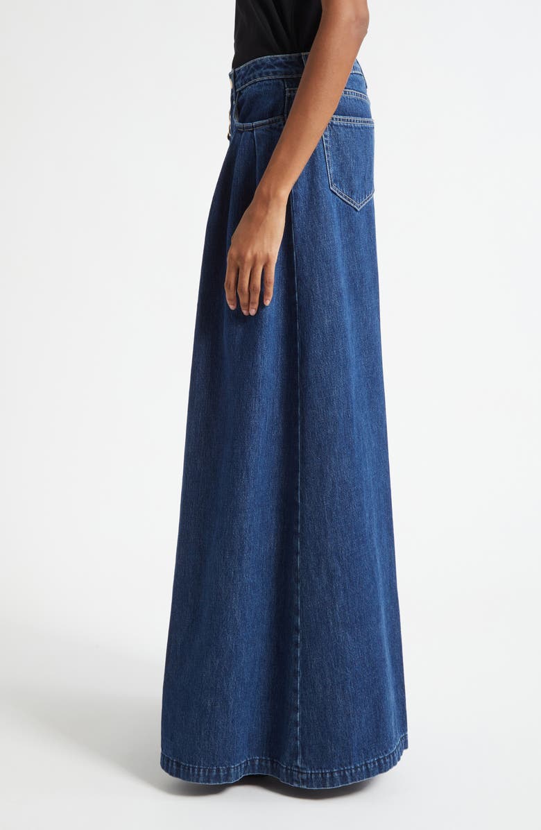 L'AGENCE Chayse Chain Wide Leg Jeans, Alternate, color, Marseille