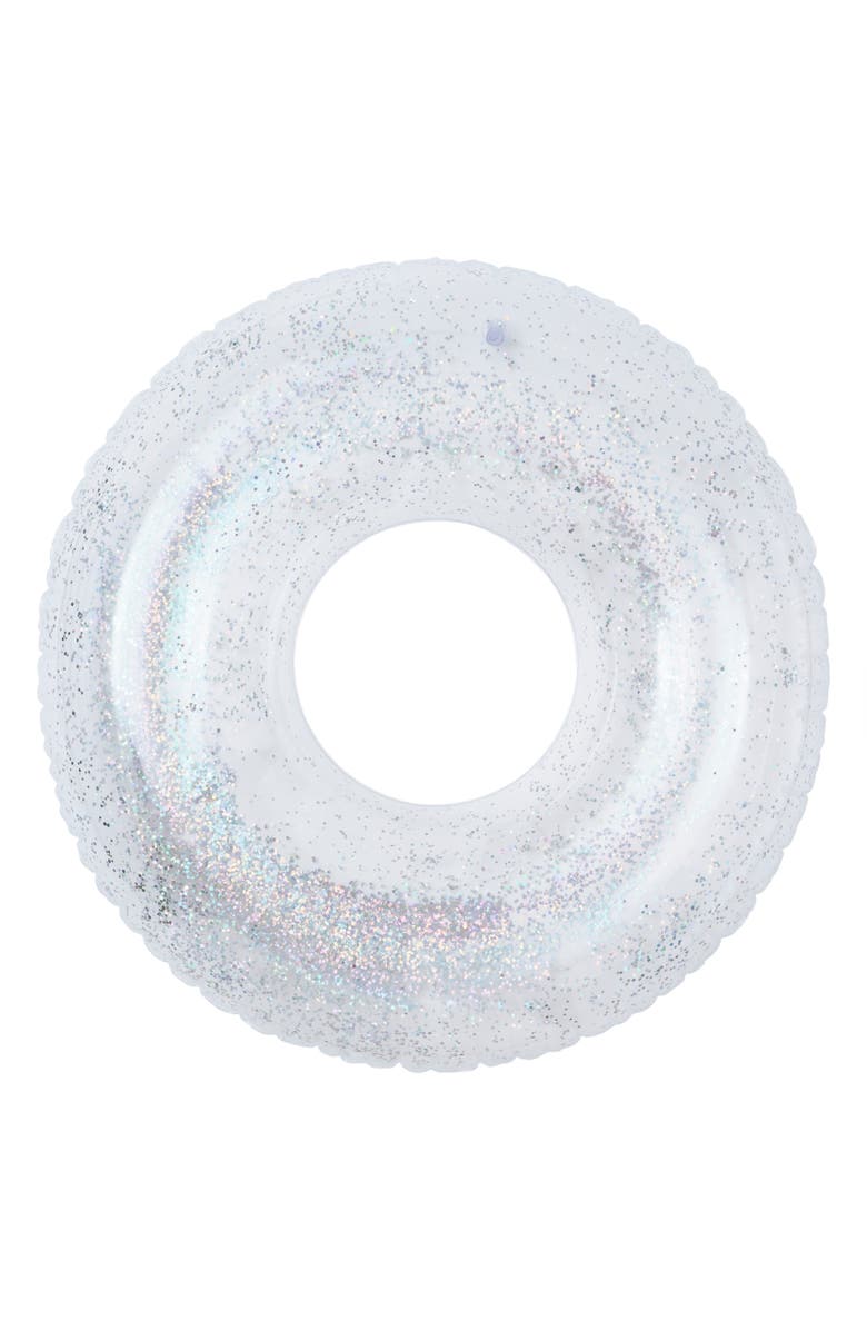 Sunnylife Glitter Pool Float, Main, color,