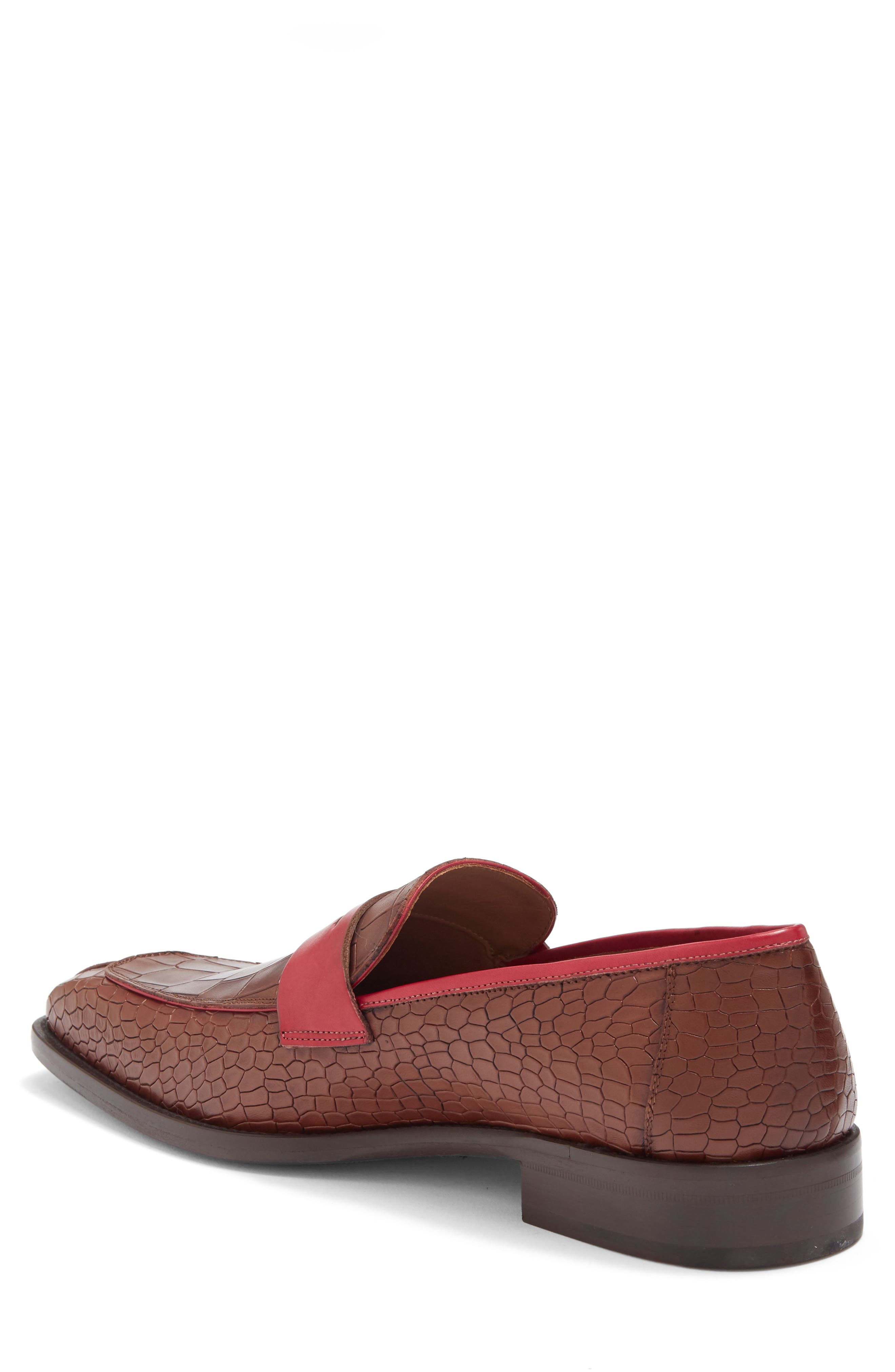 Croc Embossed Loafer - image 2